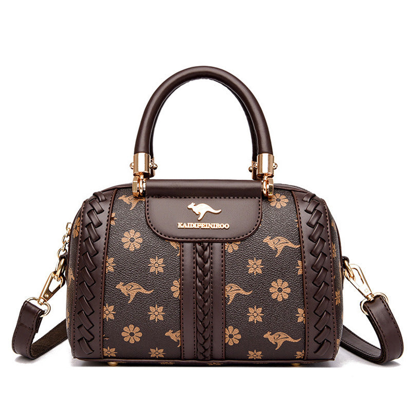 2023 New Women's Fashion Color-Block Shoulder Bag