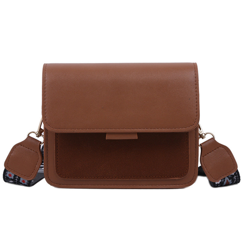 Fashionable Women's Crossbody Bag with Wide Strap