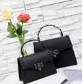 Matte Studded Handbag (Carry Bag)