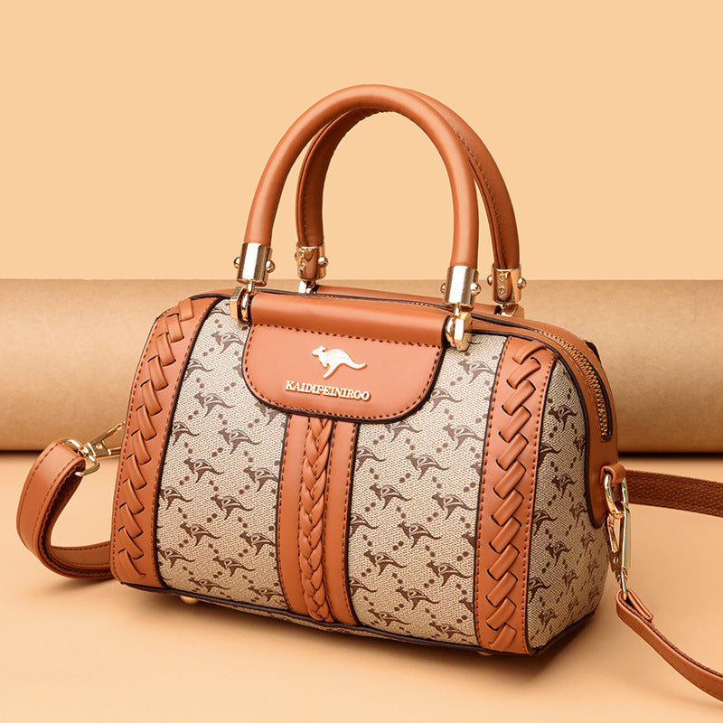 2023 New Women's Fashion Color-Block Shoulder Bag