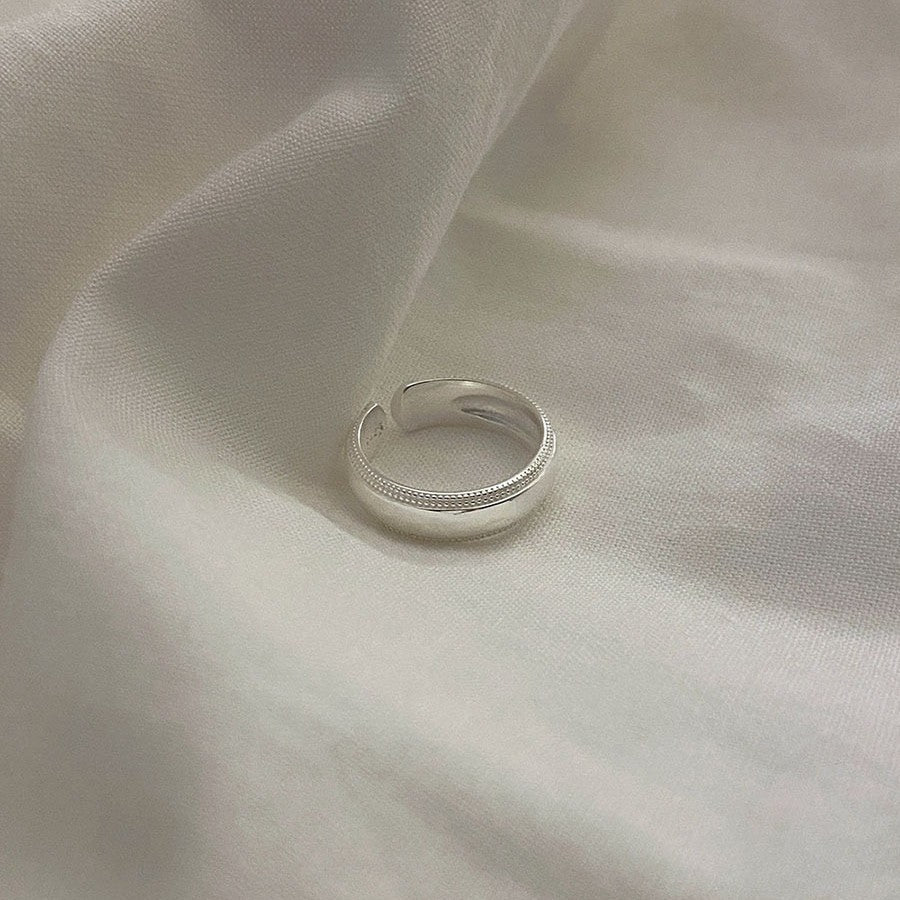 925 Sterling Silver Minimalist Bracelet Ring