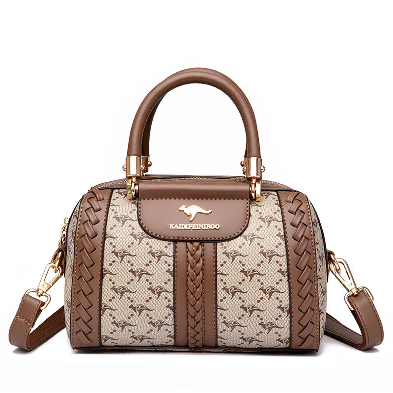 2023 New Women's Fashion Color-Block Shoulder Bag