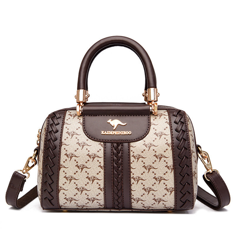 2023 New Women's Fashion Color-Block Shoulder Bag