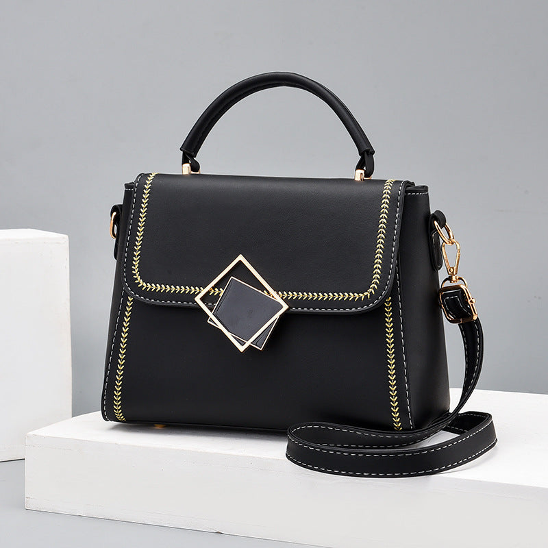 2020 Trendy Color-Block Women's Shoulder Bag