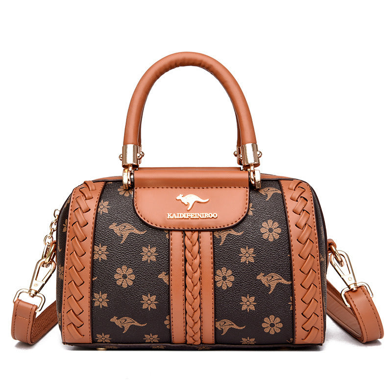 2023 New Women's Fashion Color-Block Shoulder Bag