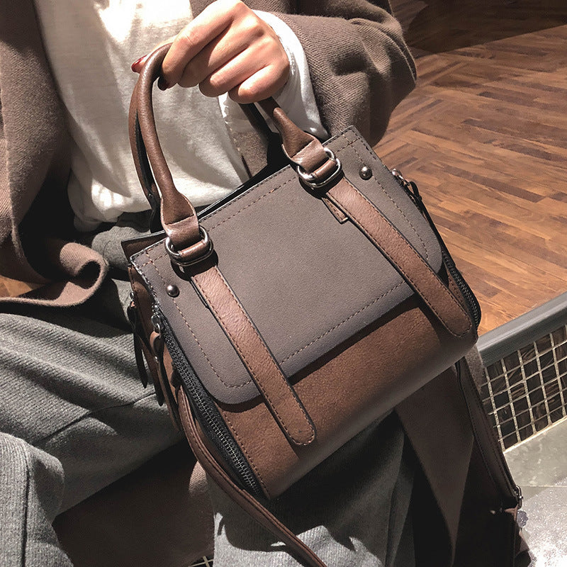 Retro Bucket Bag, Handheld, Shoulder & Crossbody Bag