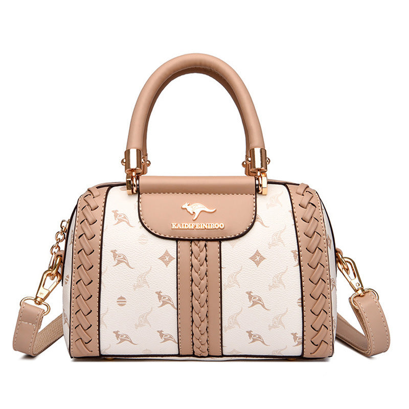 2023 New Women's Fashion Color-Block Shoulder Bag