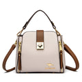 Fashion Women's Color-Block Bucket Shoulder Bag 2021