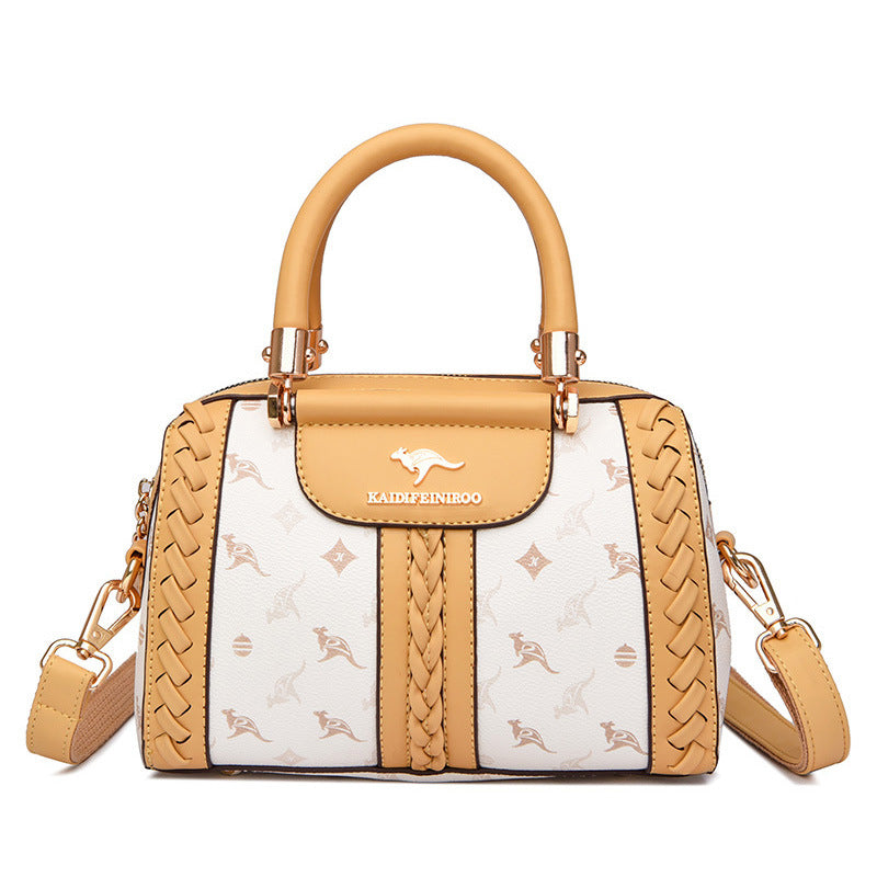 2023 New Women's Fashion Color-Block Shoulder Bag