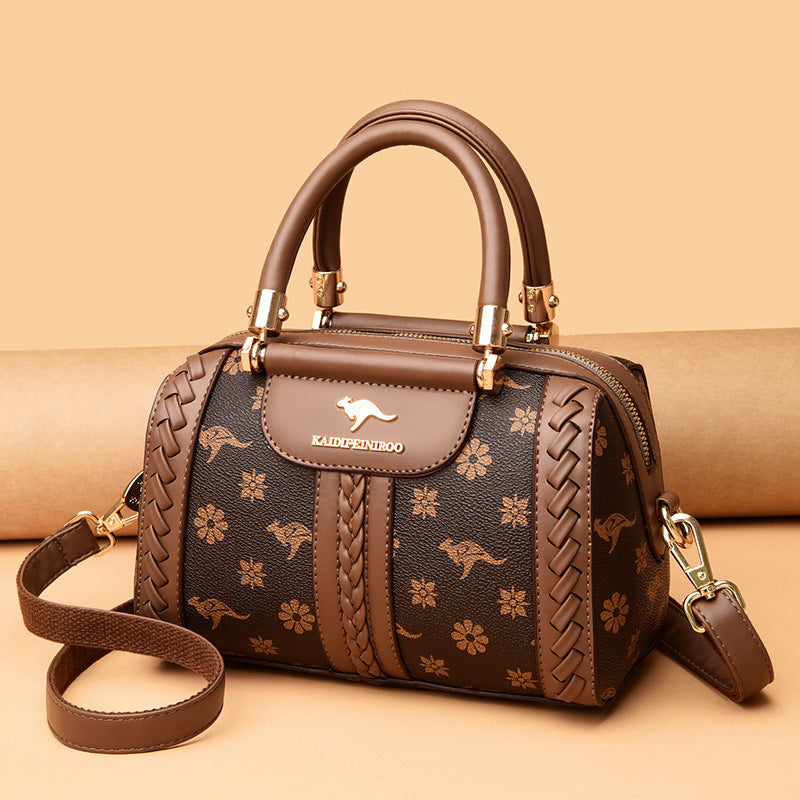 2023 New Women's Fashion Color-Block Shoulder Bag