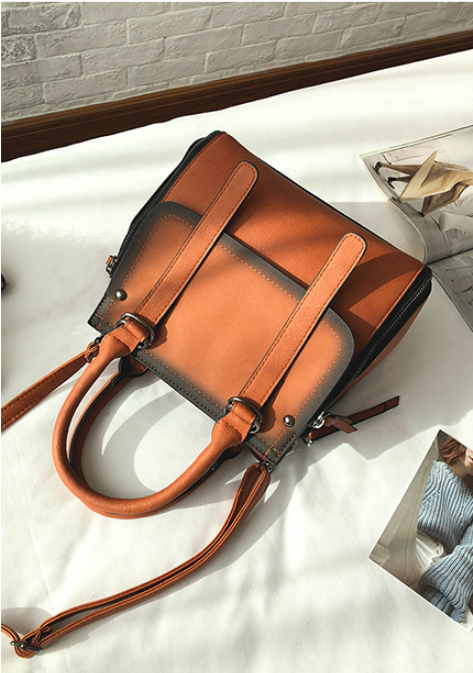 Retro Bucket Bag, Handheld, Shoulder & Crossbody Bag