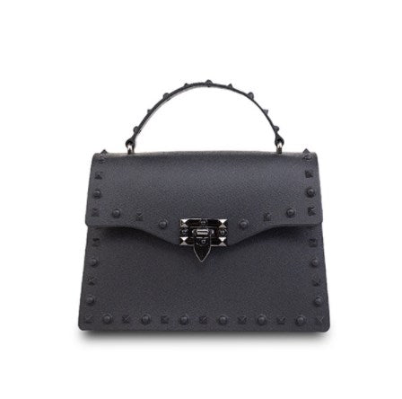 Matte Studded Handbag (Carry Bag)