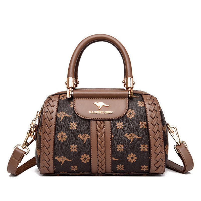 2023 New Women's Fashion Color-Block Shoulder Bag